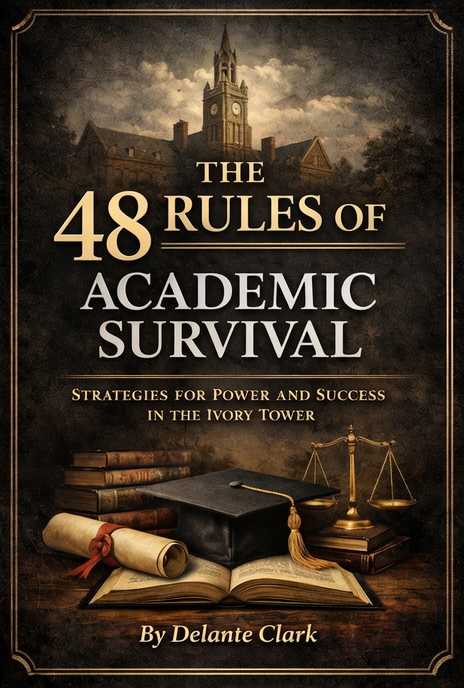 PRE ORDER: 48 LAWS OF ACADEMIC SURVIVAL